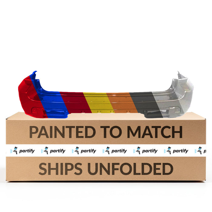 2006-2009 Honda Pilot CAPA Certified Rear Bumper Matte - HO1100252C-Partify-Painted-Replacement-Body-Parts