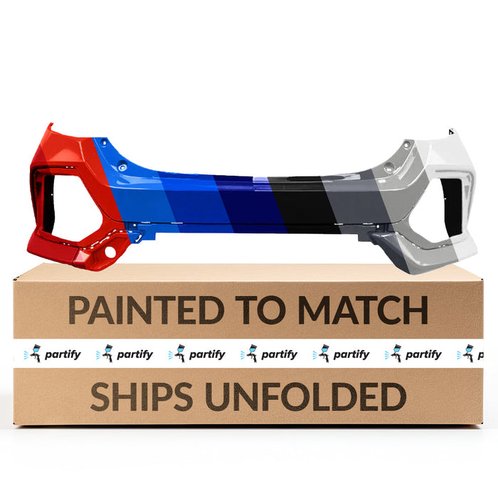 2020-2021 Honda Civic Hatchback Rear Bumper - HO1100322-Partify-Painted-Replacement-Body-Parts