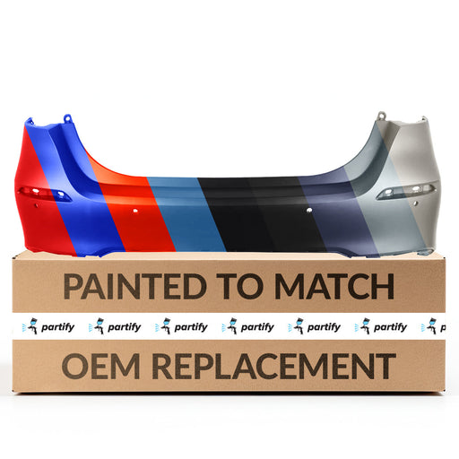 2022-2023 Honda Civic Sport Touring Rear Bumper W/Parking Sensors Hatchback - HO1100330-Partify-Painted-Replacement-Body-Parts