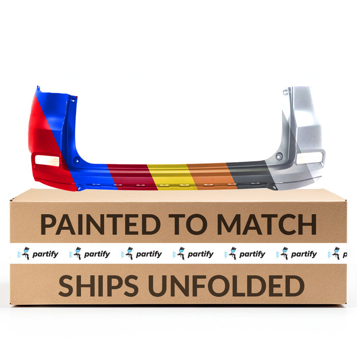 2015-2016 Honda CR-V Rear Upper Bumper - HO1114103-Partify-Painted-Replacement-Body-Parts