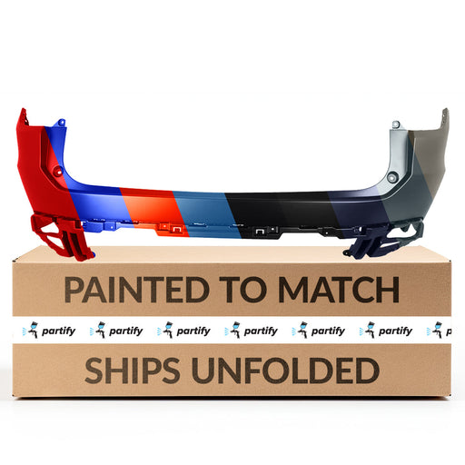 2023 Honda Pilot Rear Upper Bumper - HO1114107-Partify-Painted-Replacement-Body-Parts