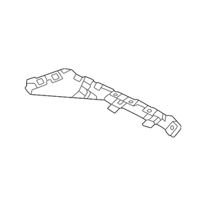 Rear Passenger Side Bumper Support image