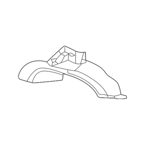 Rear Bumper Molding image