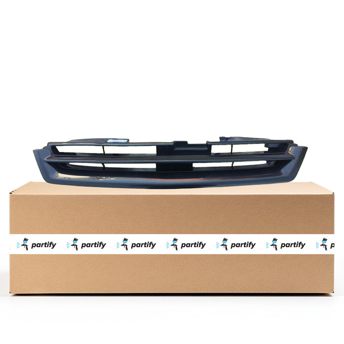 1994-1995 Honda Accord CAPA Certified Grille Matte Black Assembly 2.2L L4 - HO1200141C-Partify-Painted-Replacement-Body-Parts
