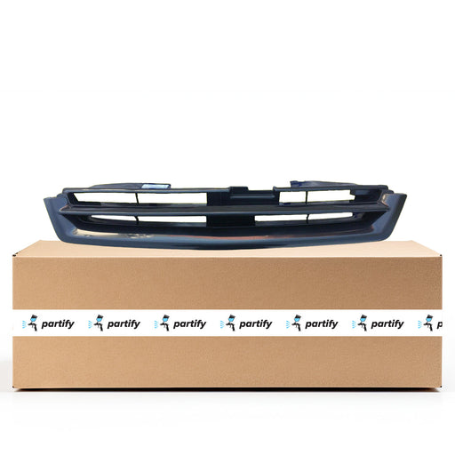 1994-1995 Honda Accord CAPA Certified Grille Matte Black Assembly 2.2L L4 - HO1200141C-Partify-Painted-Replacement-Body-Parts