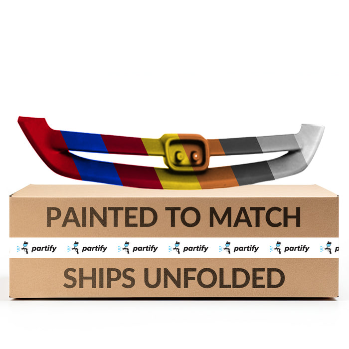2001-2003 Honda Civic Coupe Grille - HO1200153-Partify-Painted-Replacement-Body-Parts