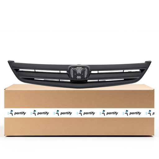 2001-2003 Honda Civic CAPA Certified Grille Assembly 4 Door Sedan - HO1200154C-Partify-Painted-Replacement-Body-Parts