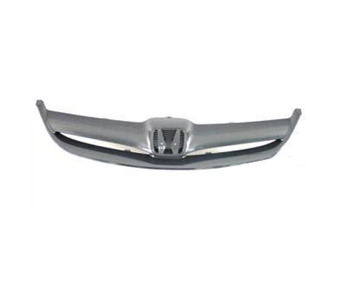 2004-2005 Honda Civic Grille Assembly 4 Door Sedan - HO1200168-Partify-Painted-Replacement-Body-Parts
