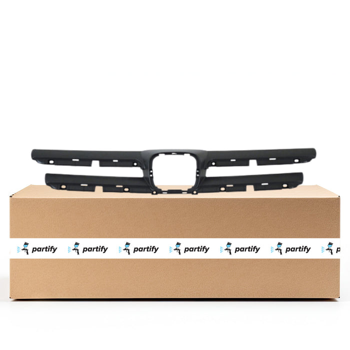 2005-2006 Honda CRV Front Center CAPA Certified Grille Molding - HO1200185C-Partify-Painted-Replacement-Body-Parts
