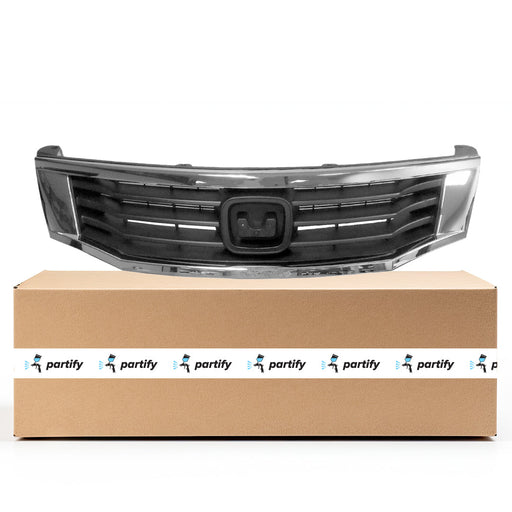 2008-2010 Honda Accord CAPA Certified Grille CAPA Certified Grille & Surround Assembly Assembly Sedan - HO1200222C-Partify-Painted-Replacement-Body-Parts