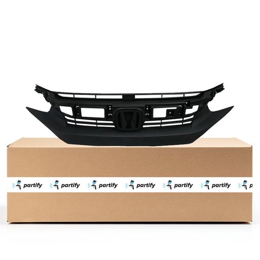 2018-2020 Honda Civic DX/EX/EX-L/EX-T/LX/SE/Sport/Touring CAPA Certified Grille Japan Built Assembly - HO1200246C-Partify-Painted-Replacement-Body-Parts
