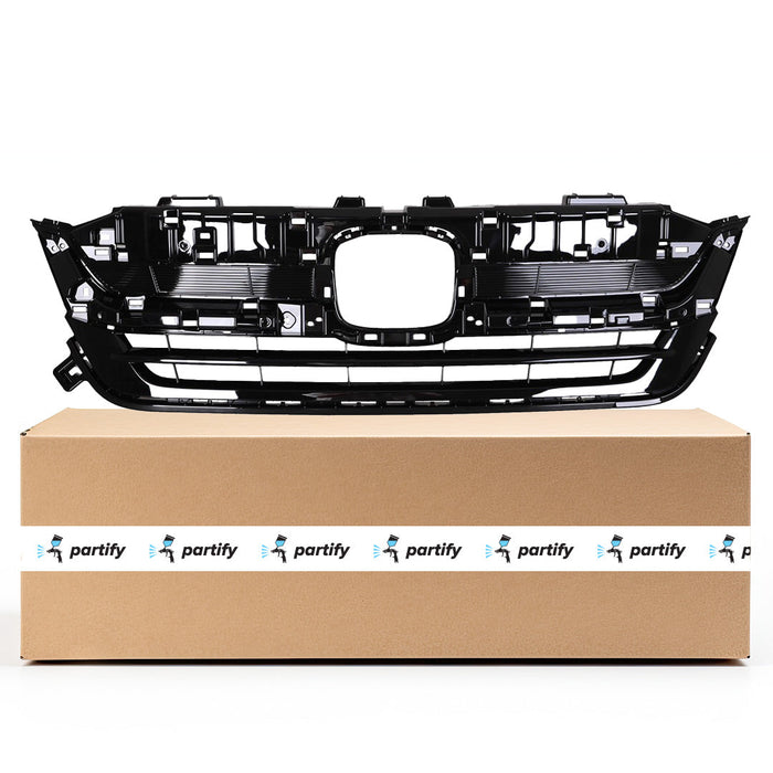 2019-2022 Honda Pilot Black Edition/Elite/Special Edition/Sport/TrailSport CAPA Certified Grille Assembly - HO1200258C-Partify-Painted-Replacement-Body-Parts