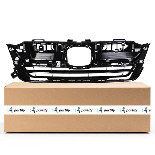 2019-2022 Honda Pilot Black Edition/Elite/Special Edition/Sport/TrailSport CAPA Certified Grille Assembly - HO1200258C-Partify-Painted-Replacement-Body-Parts
