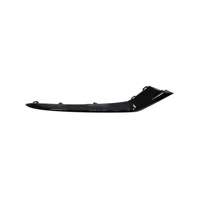 Honda Civic Passenger Side Grille Molding Painted Black With Si - HO1213139
