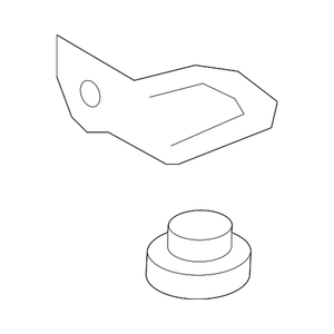 Passenger Side Radiator Support image