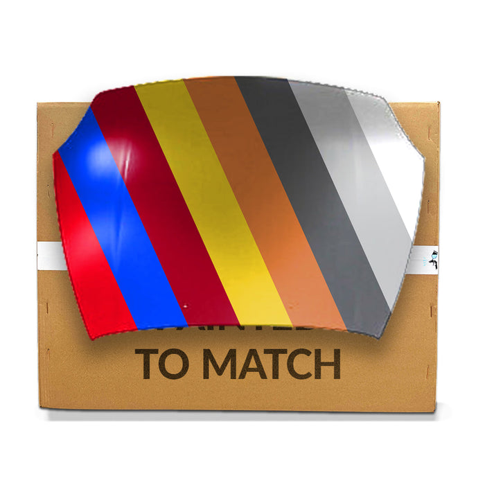 1993-1997 Honda Civic del Sol CAPA Certified Hood - HO1230121C-Partify-Painted-Replacement-Body-Parts