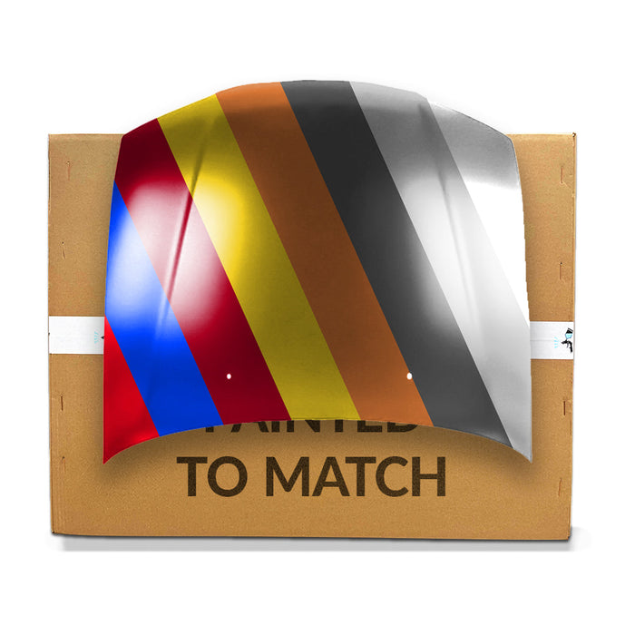 1996-1997 Honda Accord CAPA Certified Hood 2.2L L4 - HO1230126C-Partify-Painted-Replacement-Body-Parts