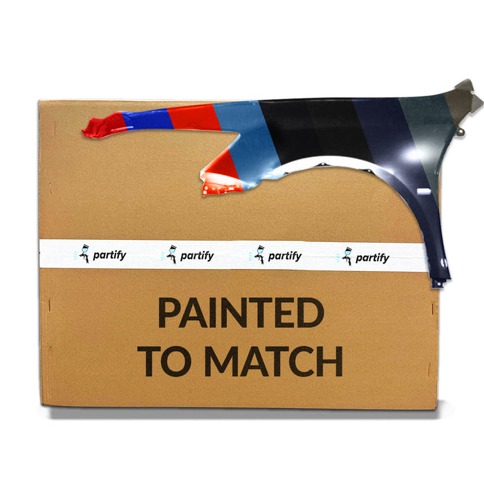 2003-2005 Honda Accord Front CAPA Certified Driver Side Fender W/Side Repeater Lamp Hole 4 Door Sedan - HO1240165C-Partify-Painted-Replacement-Body-Parts