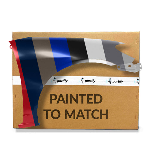 2005 Honda Civic Front CAPA Certified Passenger Side Fender Type R W/O Hole 2 Door Hatchback - HO1241164C-Partify-Painted-Replacement-Body-Parts