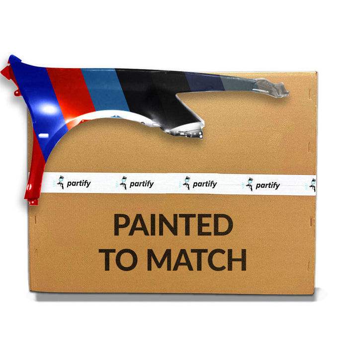 2003-2005 Honda Accord Front CAPA Certified Passenger Side Fender W/Side Repeater Lamp Hole 4 Door Sedan - HO1241165C-Partify-Painted-Replacement-Body-Parts