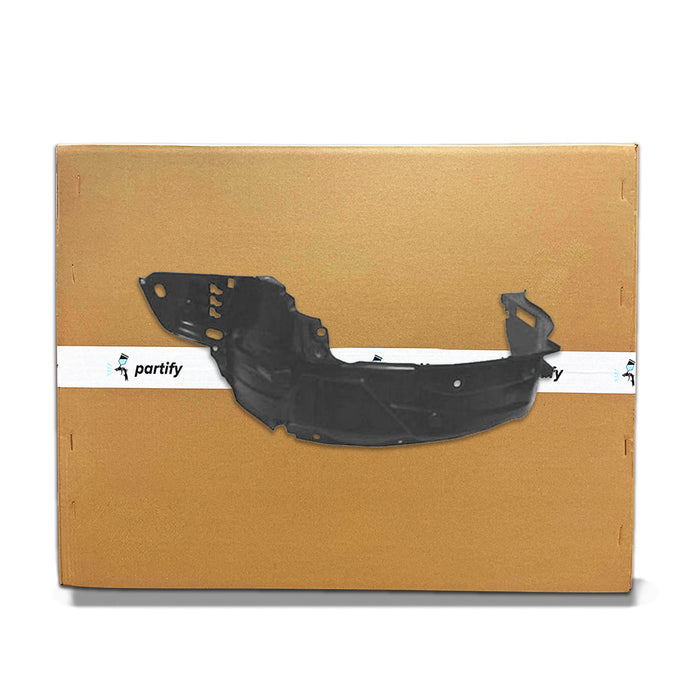 2002-2005 Honda Civic CAPA Certified Driver Side Fender Liner 2 Door Hatchback - HO1248119C-Partify-Painted-Replacement-Body-Parts