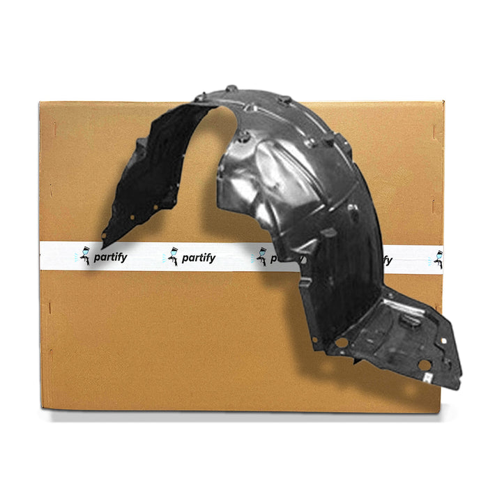 2022 Honda Civic Hatchback Front CAPA Certified Driver Side Fender Liner Injection Molded Japan Built - HO1248201C-Partify-Painted-Replacement-Body-Parts