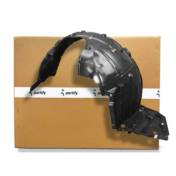 2022 Honda Civic Hatchback Front CAPA Certified Driver Side Fender Liner Injection Molded With Insulation North American Built - HO1248202C-Partify-Painted-Replacement-Body-Parts