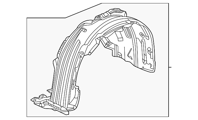 Honda Passport Fender Liner - HO1248217