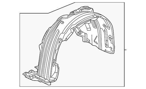 Honda Passport Fender Liner - HO1248217
