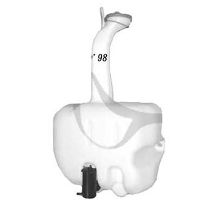 1998-2002 Honda Accord Washer Fluid Reservoir Reservoir/Cap/Pump Assembly 2.3L L4 - HO1288107-Partify-Painted-Replacement-Body-Parts