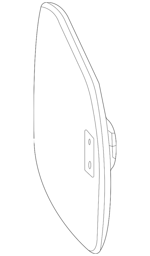 Acura/Honda ADX/CR-V Door Mirror Glass With Blind Spot Detection Heated - HO1324169