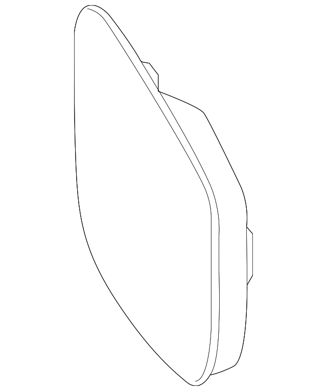Honda Odyssey Door Mirror Glass Convex - HO1325121