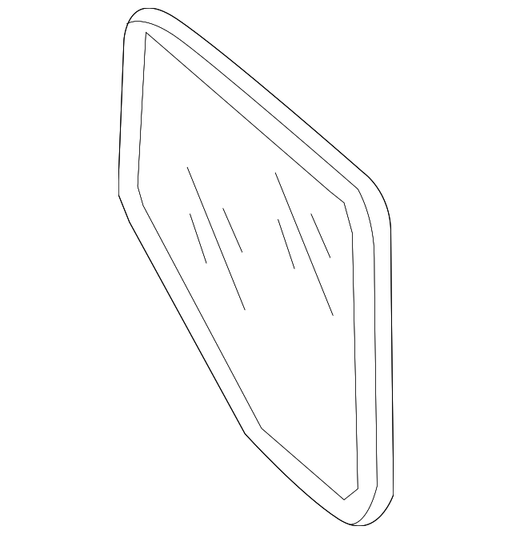 Honda Ridgeline Door Mirror Glass Heated - HO1325135