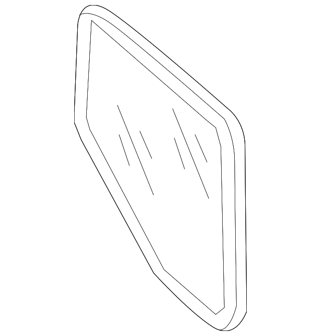 Honda Ridgeline Door Mirror Glass Heated - HO1325136