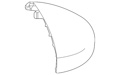 Honda HR-V Door Mirror Cover LX - HO1327113