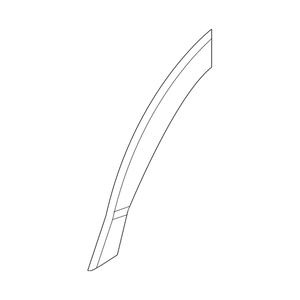 Rear Passenger Side Wheel Arch Molding image