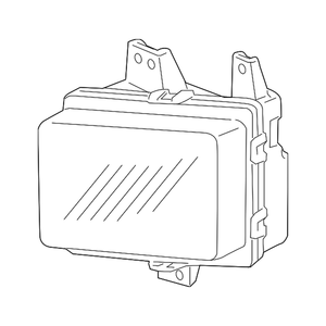 Passenger Side Fog Light Lens / Housing image