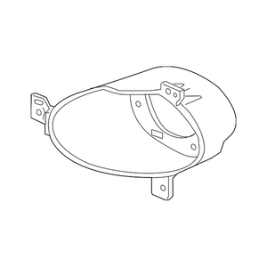 Driver Side Fog Light Bracket image