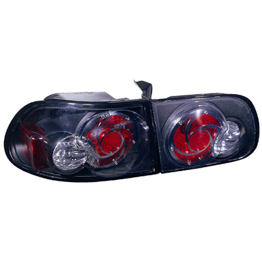 Honda Civic Tail Light Set 4 Lamps Set Wheel Design Housing 2 Door Hatchback - HO2811157