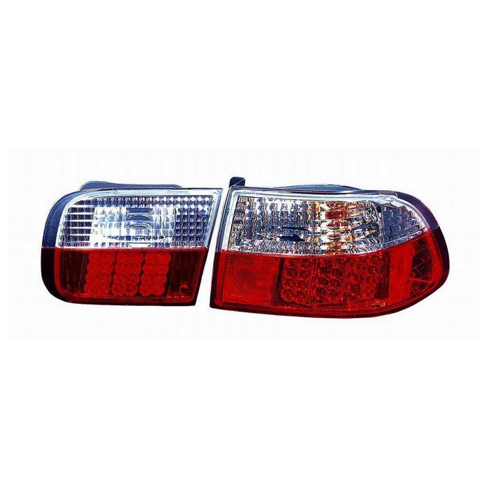 Honda Civic Tail Light Set W/Led Bright Design - HO2811244