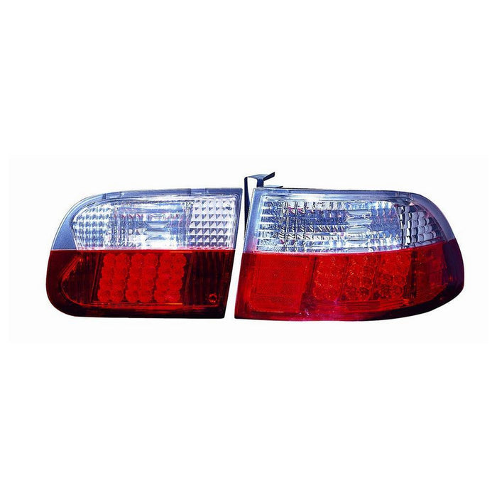 Honda Civic Tail Light Set W/Led Design 2 Door Hatchback - HO2811249