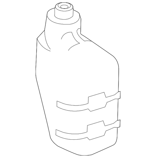 Honda CR-V Except Hybrid/Reservoir/Cap/Conector Joint Assy Radiator Outlet Tank EX - HO3014153