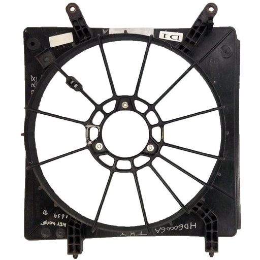 1998-2002 Honda Accord Engine Cooling Fan Shroud Nippondenso Design 2.3L L4 - HO3110105-Partify-Painted-Replacement-Body-Parts