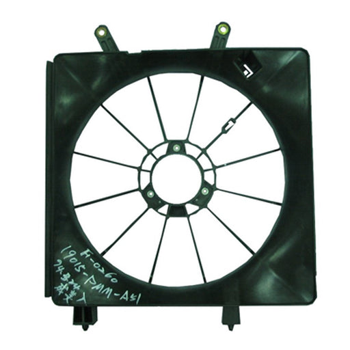 2001-2005 Honda Civic Engine Cooling Fan Shroud Denso Design 2 Door/4 Door Coupe/Sedan - HO3110108-Partify-Painted-Replacement-Body-Parts