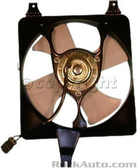 1998-2002 Honda Accord A/C Condenser Fan Shroud 2.3L L4 - HO3111105-Partify-Painted-Replacement-Body-Parts