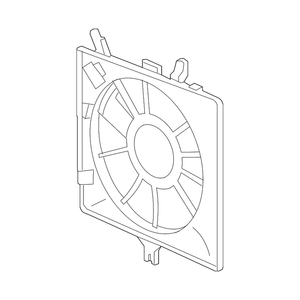 A/C Condenser Fan Shroud image