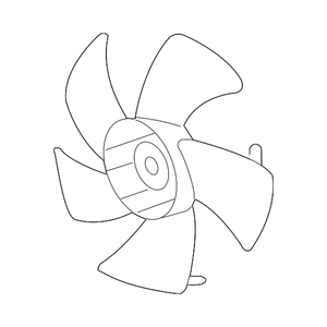 Engine Cooling Fan Blade image