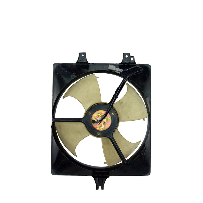 1998-2002 Honda Accord A/C Condenser Fan Assembly Includes Motor/Blade/Shroud 3L V6 - HO3113109-Partify-Painted-Replacement-Body-Parts