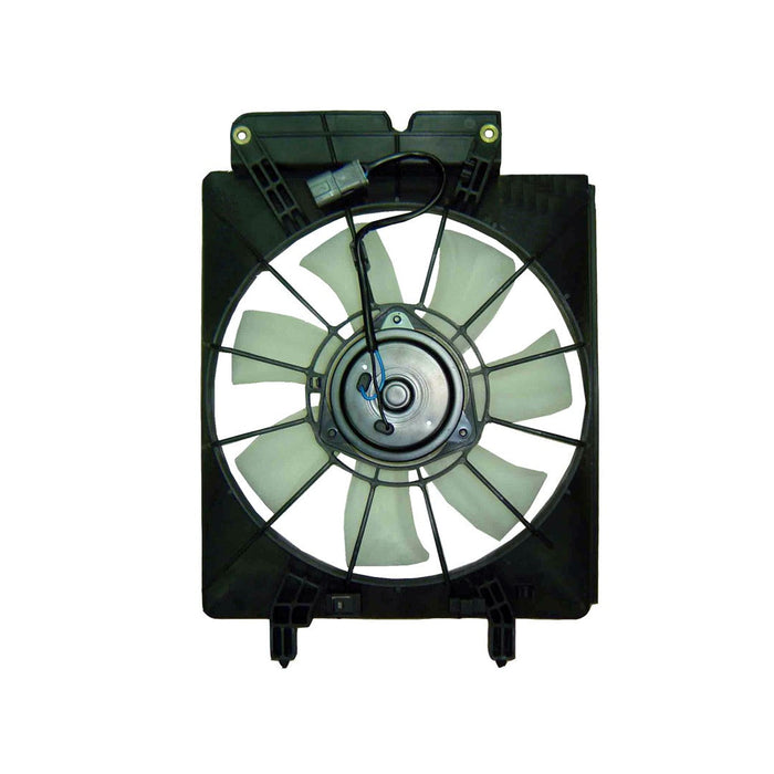2002-2004 Honda CR-V A/C Condenser Fan Assembly Includes Motor/Blade/Shroud - HO3113116-Partify-Painted-Replacement-Body-Parts