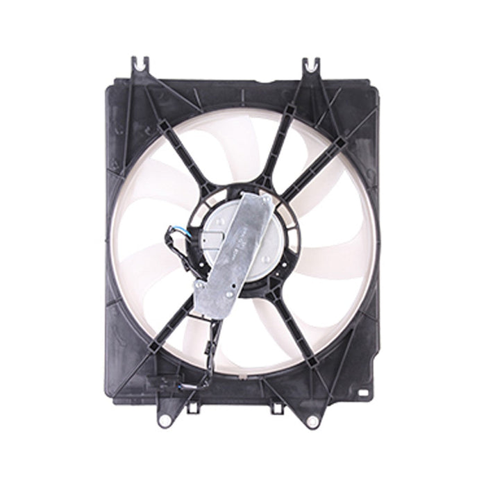 2017-2022 Honda CR-V A/C Condenser Fan Assembly Motor/Blade/Shroud Assy 1.5L L4 Turbocharged - HO3113141-Partify-Painted-Replacement-Body-Parts